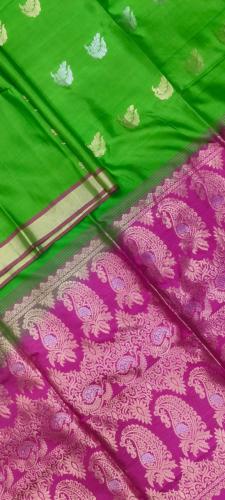 SOFT SILK SAREE WITH BLOUSE